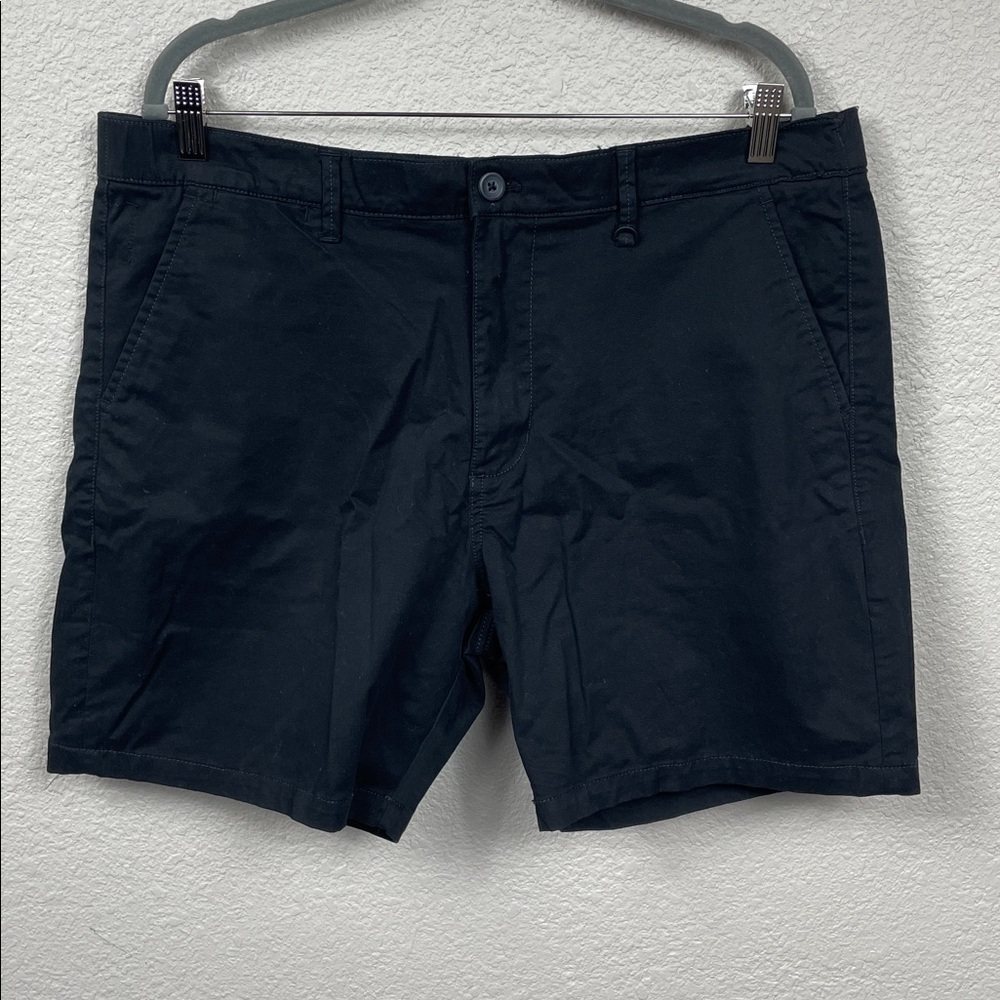 NWT Denim & Flower The Original Chino Short Black Mens Sz 38